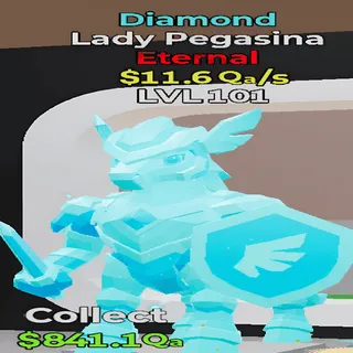 Lady Pegasina Diamond 11.6Qa/s lvl 101 Fortnite Steal the Brainrot