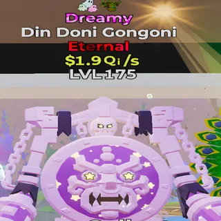 Din Doni Gongoni Dreamy 2 Traits Fortnite Steal the Brainrot