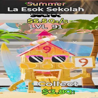 La Esok Sekolah Summer 5.5Qa/s lvl 101 Fortnite Steal the Brainrot