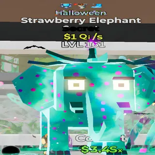 Strawberry Elephant Halloween 3 Traits Fortnite Steal the Brainrot