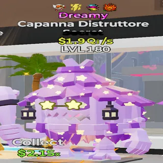 Capanna Distruttore Dreamy 4 Traits Fortnite Steal the Brainrot