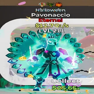 Pavonaccio Halloween 3 Traits Fortnite Steal the Brainrot
