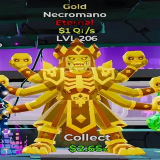 Necromano Gold Fortnite Steal the Brainrot