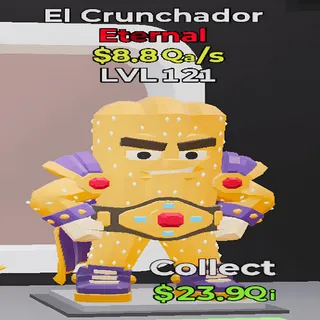 El Crunchador 8.8Qa/s lvl 121 Fortnite Steal the Brainrot