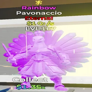 Pavonaccio Rainbow 1 Trait Fortnite Steal the Brainrot