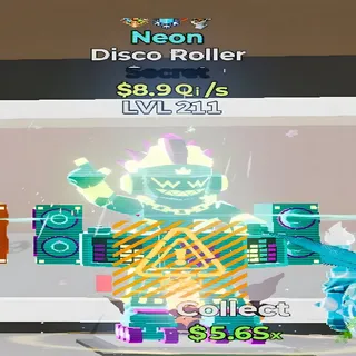 Disco Roller Neon 3 Traits Fortnite Steal the Brainrot