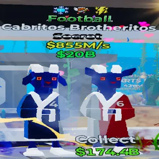 Cabritos Brotheritos Football 3 Traits Fortnite Steal the Brainrot