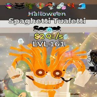 Spaghetti Tualetti Halloween 8 Traits Fortnite Steal the Brainrot