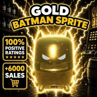 Gold Batman Sprite