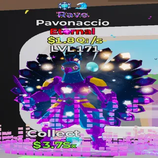 Pavonaccio Rave 2 Traits Fortnite Steal the Brainrot