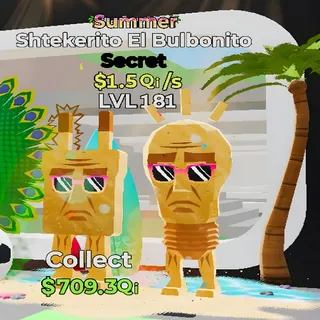 Shtekerito El Bulbonito Summer Fortnite Steal the Brainrot