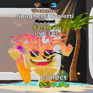 Spaghetti Tualetti Summer 3 Traits Fortnite Steal the Brainrot