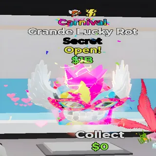 Grande Lucky Rot Carnival 2 Traits Fortnite Steal the Brainrot