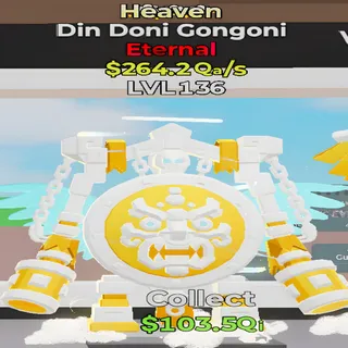 Din Doni Gongoni Heaven Fortnite Steal the Brainrot