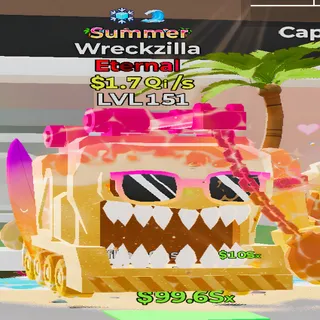 Wreckzilla Summer 2 Traits Fortnite Steal the Brainrot