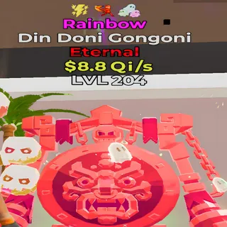 Din Doni Gongoni Rainbow 3 Traits Fortnite Steal the Brainrot