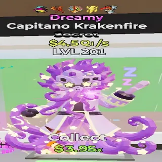 Capitano Krakenfire Dreamy 5 Traits Fortnite Steal the Brainrot