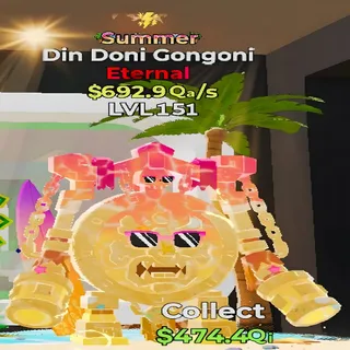 Din Doni Gongoni Summer 1 Trait Fortnite Steal the Brainrot