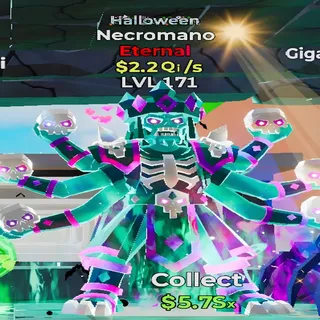 Necromano Halloween 2 Traits Fortnite Steal the Brainrot