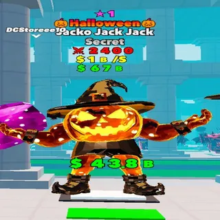 Jacko Jack Jack Halloween 1 STAR Fight the Brainrot