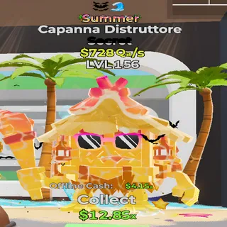 Capanna Distruttore Summer 2 Traits Fortnite Steal the Brainrot