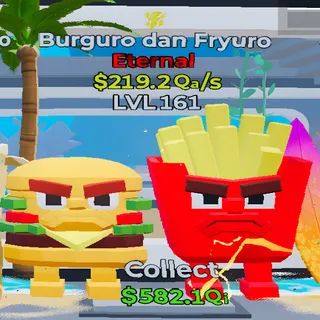 Burguro dan Fryuro 1 Trait Fortnite Steal the Brainrot
