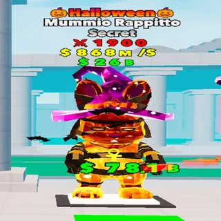 Mummio Rappitto Halloween Fight the Brainrot