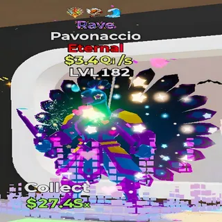 Pavonaccio Rave 3 Traits Fortnite Steal the Brainrot