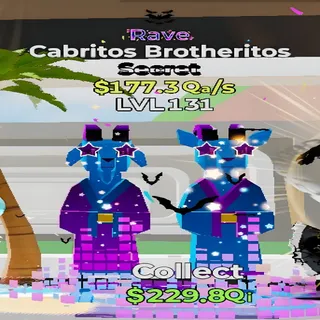 Cabritos Brotheritos Rave 1 Trait Fortnite Steal the Brainrot