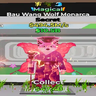 Bau Wang Wolf Monarca Magical 3 Traits Fortnite Steal the Brainrot