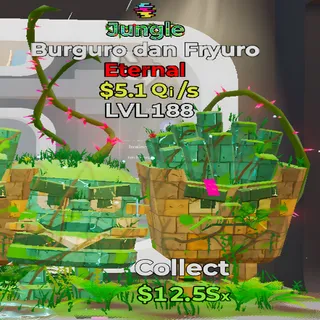 Burguro dan Fryuro Jungle 1 Trait Fortnite Steal the Brainrot