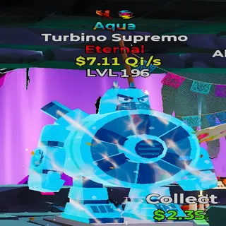 Turbino Supremo Aqua 2 Traits Fortnite Steal the Brainrot
