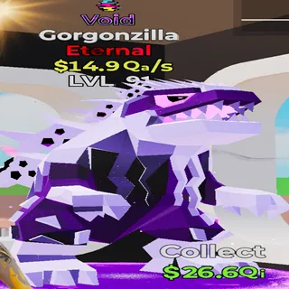 Gorgonzilla Void 1 Trait 14.9Qa/s lvl 91 Fortnite Steal the Brainrot