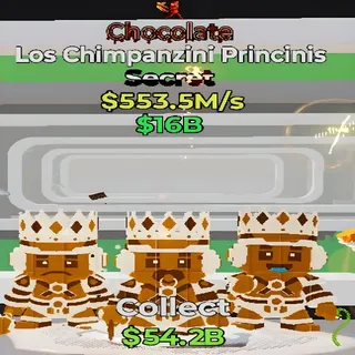 Los Chimpanzini Princinis Chocolate 1 Trait Fortnite Steal the Brainrot