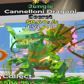 Cannelloni Dragoni Jungle 2 Traits Fortnite Steal the Brainrot