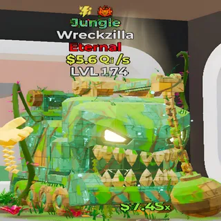 Wreckzilla Jungle 2 Traits Fortnite Steal the Brainrot