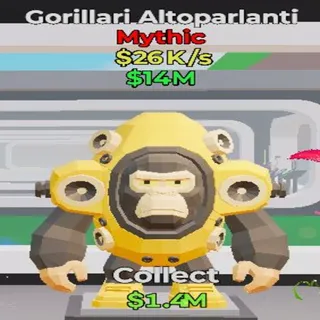 Gorillari Altoparlanti Fortnite Steal the Brainrot
