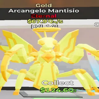 Arcangelo Mantisio Gold Fortnite Steal the Brainrot
