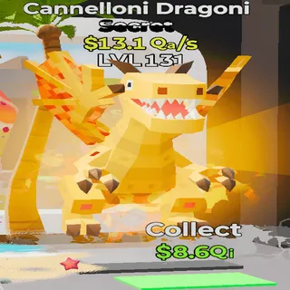 Cannelloni Dragoni 13.1Qa/s lvl 131 Fortnite Steal the Brainrot