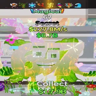 Fortnite Steal the Brainrot 67 Magical 8 Traits 227.8M/s