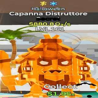 Capanna Distruttore Halloween 2 Traits Fortnite Steal the Brainrot
