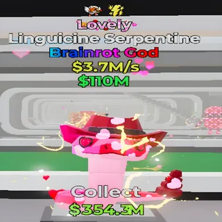 Linguicine Serpentine Lovely 2 Traits Fortnite Steal the Brainrot