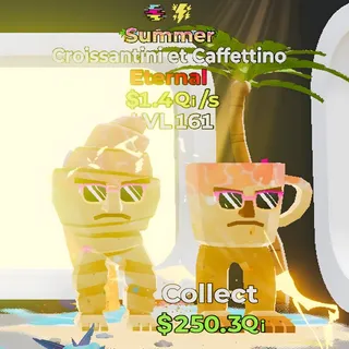 Croissantini et Caffettino Summer 2 Traits Fortnite Steal the Brainrot