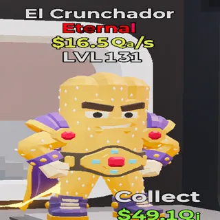 El Crunchador 16.5Qa/s lvl 131 Fortnite Steal the Brainrot