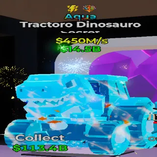 Tractoro Dinosauro Aqua 2 Traits Fortnite Steal the Brainrot