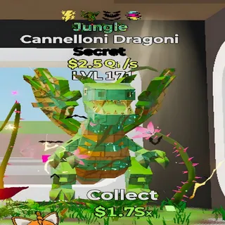 Cannelloni Dragoni Jungle 4 Traits Fortnite Steal the Brainrot