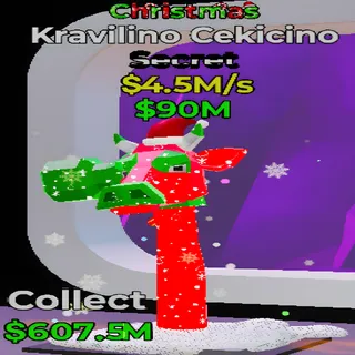 Kravilino Cekicino Christmas Fortnite Steal the Brainrot