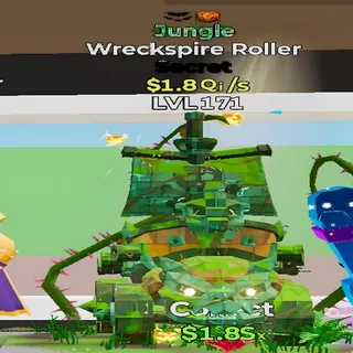 Wreckspire Roller Jungle 2 Traits Fortnite Steal the Brainrot