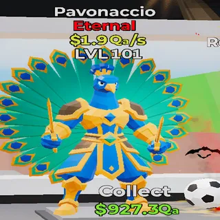 Pavonaccio 1.9Qa/s lvl 101 Fortnite Steal the Brainrot