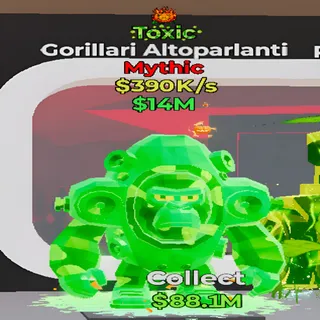 Gorillari Altoparlanti Toxic 1 Trait Fortnite Steal the Brainrot